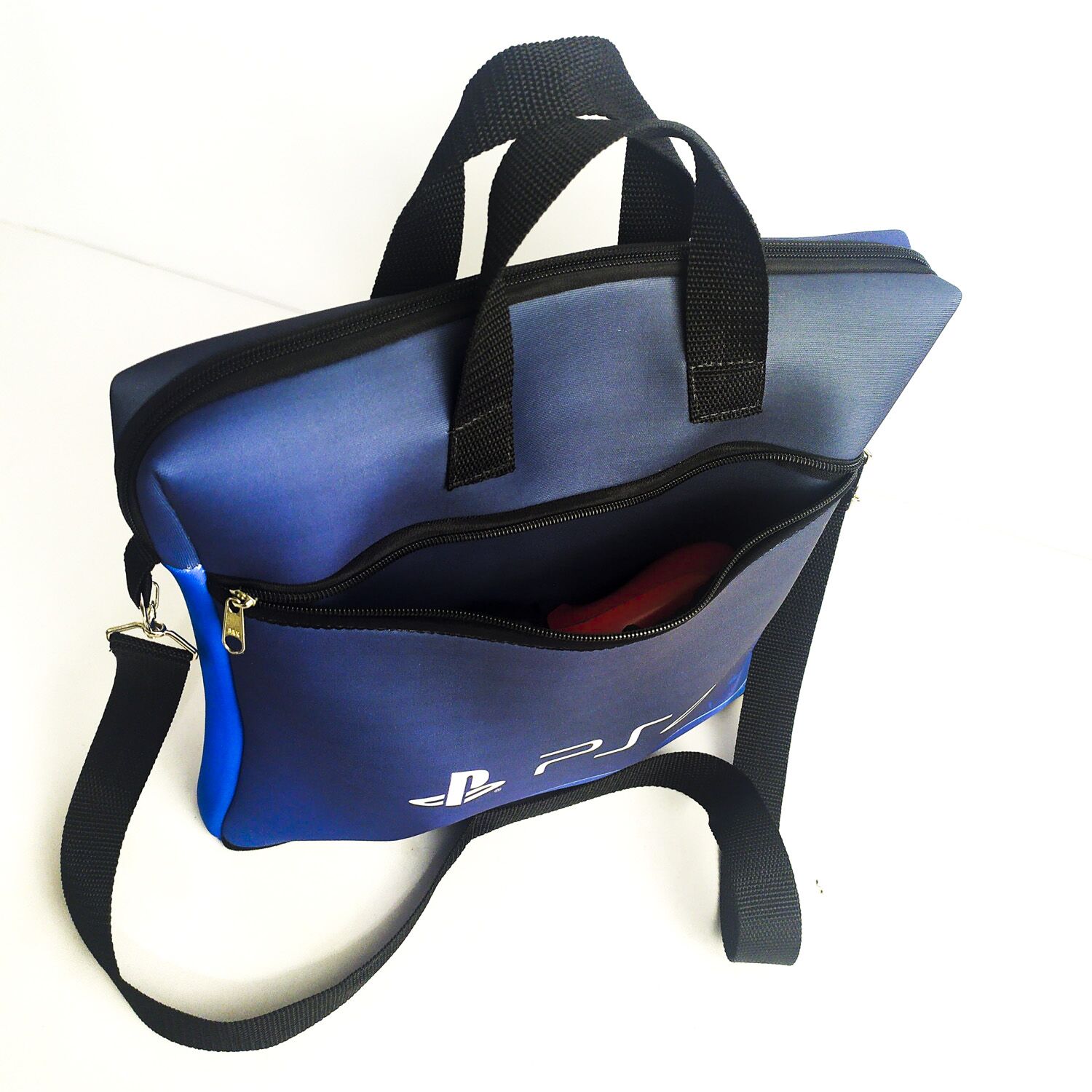 Kit Bolsa de Transporte para Videogame + 2 Capas para Controles – CN – PS4 Azul Bolsa para Videogames Case Notebook 9 Kit Bolsa de Transporte para Videogame + 2 Capas para Controles – CN – PS4 Azul Bolsa para Videogames Case Notebook 9
