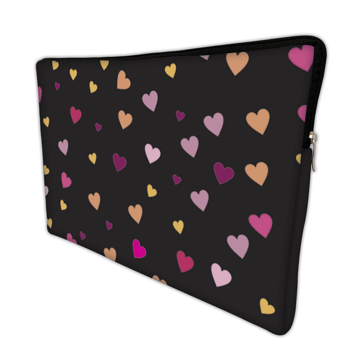 Capa para Notebook em Neoprene – CN – 15.6 Polegadas – Preto Corações 15.6 Polegadas Case Notebook 2